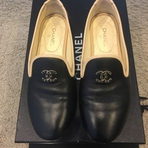 Chanel lambskin mocassins/loafers